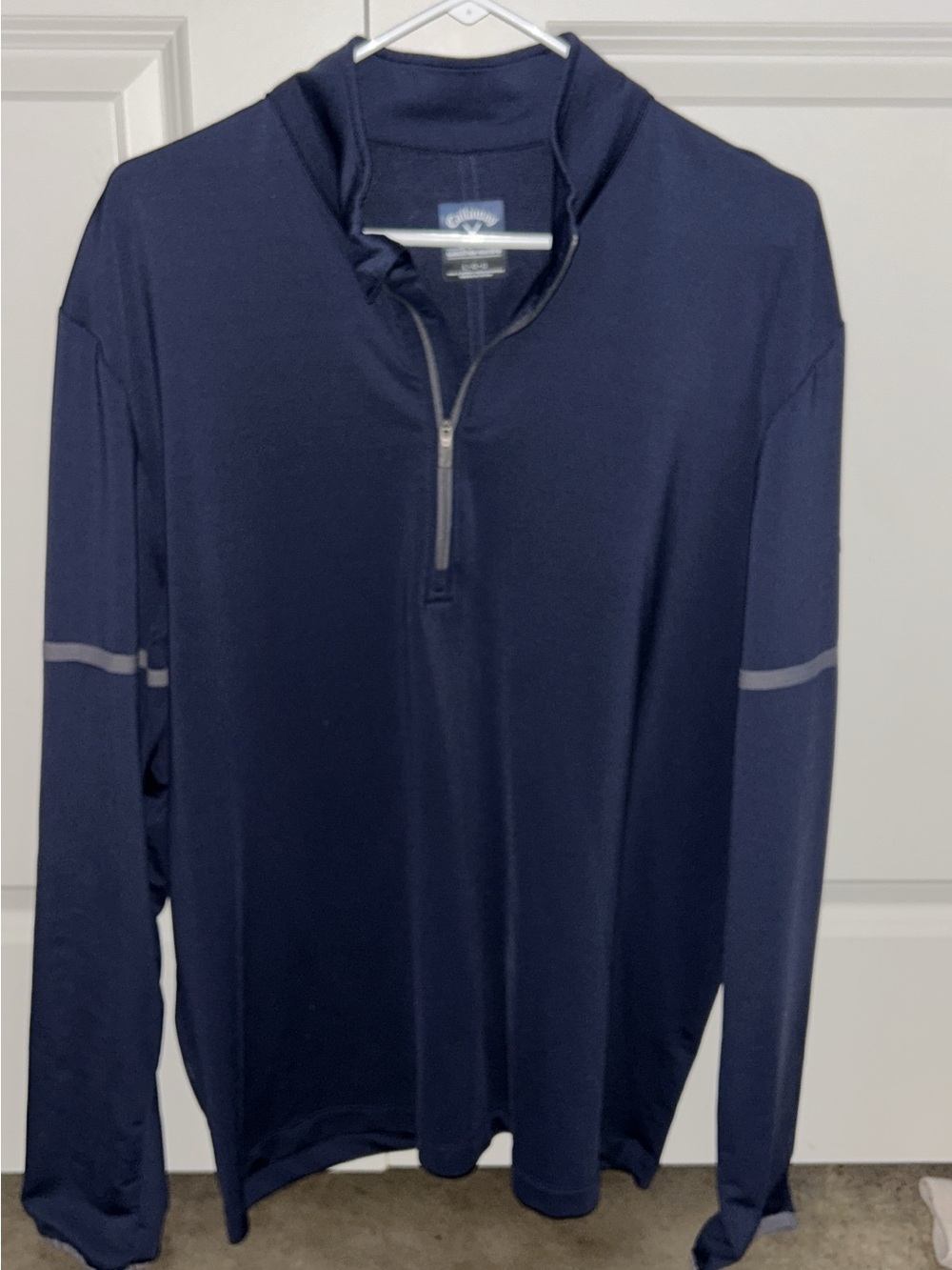 Callaway Men's Navy Blue Quarter-Zip Performance Pullover